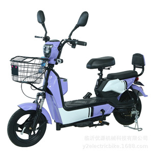 จักรยานไฟฟ้าสำหรับผู้ใหญ่คุณภาพสูง รุ่น City E-bike พร้อมมอเตอร์ดุมล้อหลัง โครงเหล็ก แบตเตอรี่ตะกั่วกรด 3 สปีด 350 วัตต์ รับประกันหนึ่งปี - Product Image 1