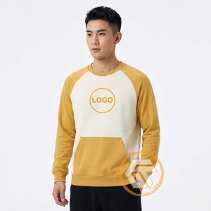 เสื้อสเวตเชิ้ตคอกลมปักลายผ้าฟลีซคอตตอน 100% แบบกำหนดเองได้ คุณภาพสูง สำหรับพี่น้องสมาคมกรีกฟี ผู้ชาย ทรงปกติ - Product Image 3