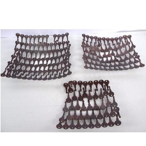 Jarrón de mesa moderno hecho a mano, aluminio de alta calidad con acabado de cobre y latón antiguo, florero decorativo - Product Image 5