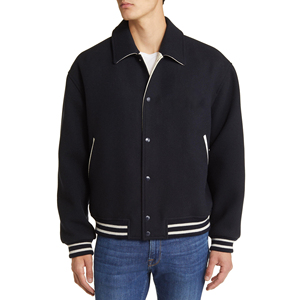 Custom <b>Men's</b> Letterman <b>Jacket</b> Premium Varsity <b>Baseball</b> <b>Jacket</b> Wool Blend Leather Sleeves OEM ODM Factory Direct Supply - Product Image 4