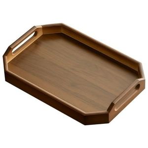 Home Decor Wooden Serving Tray Rectangle Solid Minimalist Handmade Dishes & <b>Plates</b> Multipurpose <b>Plate</b> Handmade Premium Platter - Product Image 2