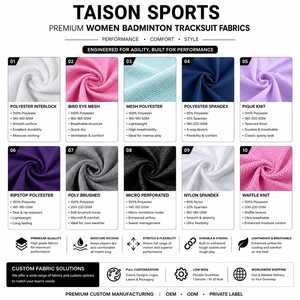 Premium 300g Polyester/Nylon Unisex Badminton Training Suit Ice Blue Sublimation Custom Logo Full-<b>Zip</b> <b>Hooded</b> Waterproof - Product Image 2