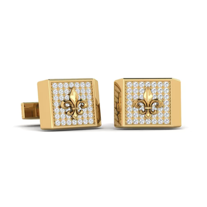 Boutons de manchette de luxe pour hommes en pierre d'onyx, accessoires de chemise classiques, bijoux formels pour mariage, affaires, soirée - Product Image 2