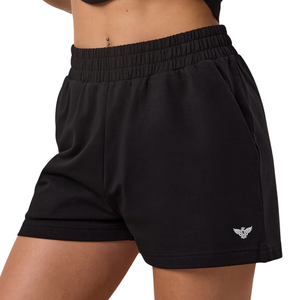 Custom <b>Women</b> Casual Running Denim <b>Shorts</b> Lightweight Breathable Quick Dry Elastic Waist High Gym Workout Fitness Training - Product Image 4