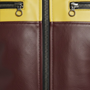 เสื้อแจ็คเก็ตหนังพร้อมปกขนสัตว์ ไซส์ใหญ่ เสื้อโค้ทผู้ชาย เสื้อแจ็คเก็ตฤดูหนาวบุขนแกะแท้สำหรับผู้ชาย - Product Image 4