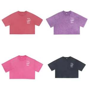 Ropa Deportiva de Verano de Alta Calidad para Mujer, Camisetas Cortas de Estilo Retro Vintage, Personalizadas para Mujer - Product Image 1