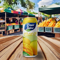 OEM/ODM Boisson de jus de purée de mangue du Vietnam avec pulpe 250ml 330ml 500ml Aluminium en conserve