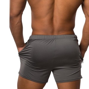 Nuevos Pantalones Cortos de Hombre Personalizables, Casuales, a Rayas, Transpirables, Elásticos, de Punto, Holgados, Talla Grande - Product Image 3