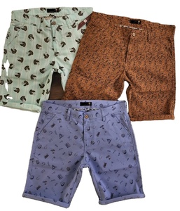 Short en coton imprimé pour homme, vêtement d'été de qualité supérieure, demi-pantalon à prix d'usine, accessoires et tissu imprimés personnalisés - Product Image 2