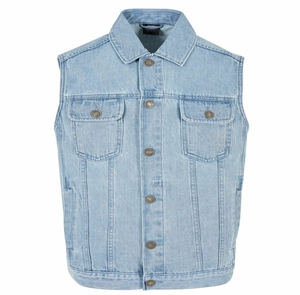 Chaleco Vaquero sin Mangas para Hombre, Talla Grande, 100% Algodón, Ropa Casual de Invierno para Hombre, Logotipo Personalizado - Product Image 2