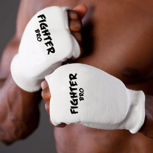 Mitaines d'entraînement d'arts martiaux, protège-mains de boxe, rembourrage en coton élastique EVA, taille et design personnalisés - Product Image 3