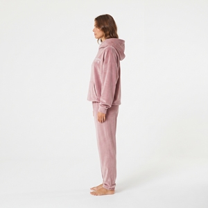 Custom Women's Cotton Oversized <b>Hoodie</b> and Sweatpants Set Breathable Pullover Gym <b>Running</b> Tracksuit Activewear - Product Image 4