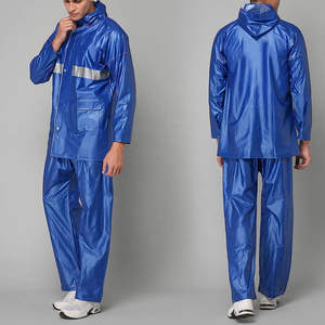 Ensemble imperméable réfléchissant OEM avec col montant et fermeture éclair, pour moto et cyclisme en extérieur, pour hommes et femmes - Product Image 2