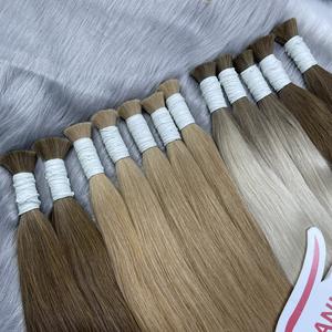 Top Vente En Vrac Cheveux Vietnamien Naturel Extension De Cheveux Raides Avec Beaucoup De Couleurs - Product Image 1