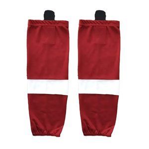GLAMOUR PLUS Red Blue White Striped Knee High Basketball <b>Socks</b> for Adults <b>Breathable</b> Knitted Sport <b>Socks</b> - Product Image 3