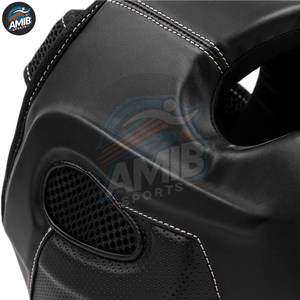 Protège-tête de boxe en cuir respirant, réglable, pour adultes, unisexe, haute qualité, prix de gros - Product Image 4