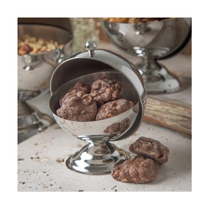 Bols en métal élégants de haute qualité pour la maison, la cuisine, la table à manger, design luxueux et attentionné pour les noix, les chocolats à bas prix - Product Image 1