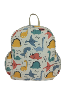 Mochila Escolar Infantil Unisex Impermeable con Estampado de Dinosaurios y Cierre de Cremallera - Product Image 1