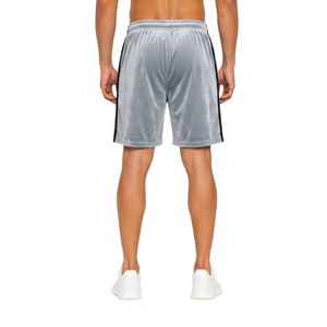 Shorts de Terciopelo Gris Claro al por Mayor, Ropa Deportiva, Tejido Transpirable, Shorts de Terciopelo Cómodos - Product Image 2