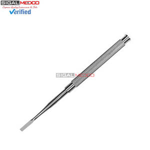 Ciseau à os Gardner 4 mm en acier inoxydable, instrument chirurgical orthopédique réutilisable, outil médical avec logo personnalisé - Product Image 3