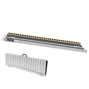 Rampa Plegable Portátil de Aluminio de 5 pies para Scooter de Movilidad, Antideslizante, Capacidad de 800 Libras, Rampa para Silla de Ruedas - Product Image 1