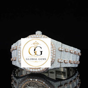 Premium Quality High End White Iced Out Diamond Wristwatch for Office and Gifting Available for Best Price - Product Image 5