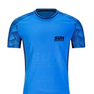 Prix de gros, respirant, léger, 100% polyester, uniforme de football unisexe de haute qualité, impression de logo personnalisée, créez votre propre design - Product Image 2