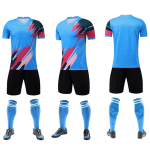 Proveedor de Uniformes de Fútbol Personalizados con Logotipo, 100% Poliéster - Product Image 1