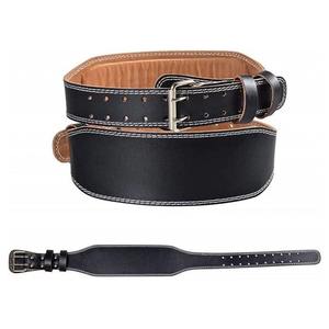 Cinturón de Levantamiento de Pesas de Cuero Resistente GOATSY INTERNATIONAL con Hebilla de Palanca para Soporte Lumbar y Seguridad en el Gimnasio - Product Image 1