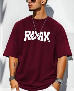 T-shirt Homme Oversize Personnalisé 260 GSM 100% Coton Col Rond Imprimé Streetwear Uni Lourd Formel OEM - Product Image 2