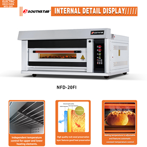 Four à sole industriel Southstar de haute qualité à commande numérique pour la cuisson du pain de maïs, des pâtes, des pizzas et des biscuits - Product Image 5