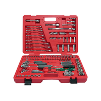 Ensemble d'outils à main professionnels de 120 pièces, clé à douille, tournevis, clé à cliquet, ensemble d'outils
