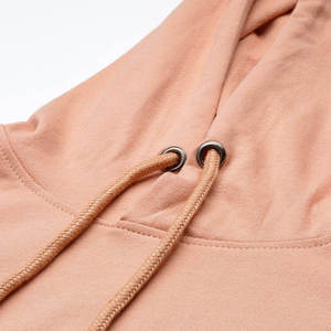 Ensemble de sweat-shirt court pour femmes, couleur pêche, haut court à manches courtes avec short, couleur unie, tenue décontractée d'été, tissu jersey - Product Image 2