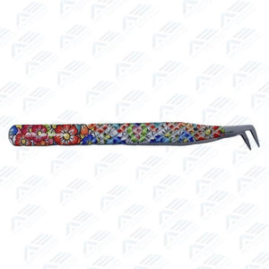 Pinzas para Pestañas con Punta de Fibra, Marca Privada, Cuidado de Belleza Profesional, Logotipo Personalizado, Pinzas para Pestañas de Volumen de 90 Grados - Product Image 2