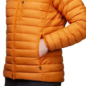 Veste d'hiver matelassée ultra-légère pour homme, col montant, imperméable, coupe-vent, chaude, pour les voyages en plein air et la randonnée, vente chaude 2025 - Product Image 3