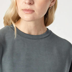 Sweat-shirt tendance pour femmes, coupe ample, en molleton, col rond, pull en coton lourd, streetwear d'hiver, design personnalisé - Product Image 5