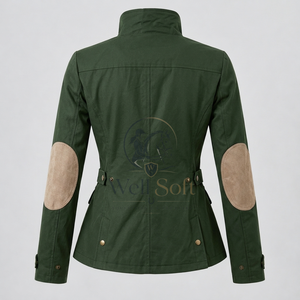 Chaqueta transpirable para montar a caballo diseñada para un movimiento cómodo, un rendimiento duradero y una apariencia elegante durante la práctica regular. - Product Image 4