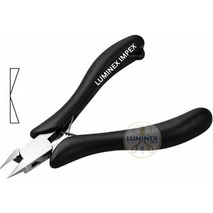 Tsunoda TM-16 4.5 Inch Thin Blade Stainless Steel <b>Cutter</b> Slender Type High Quality Light Weight Precision Hand Tool for Jewelry - Product Image 3