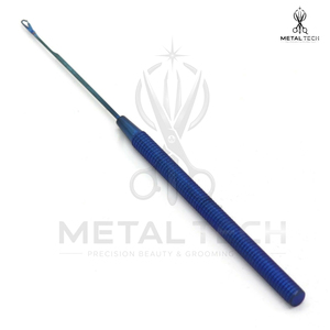 Stainless Steel Newest Titanium Blue Hair Extension Installation & Removal <b>Tool</b> Kit With Storage Pouch for Salon & Home Use - Product Image 2