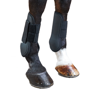 Protège-tendons pour chevaux en néoprène couleur unie, pour l'entretien des chevaux, modèle 2026 - Product Image 2