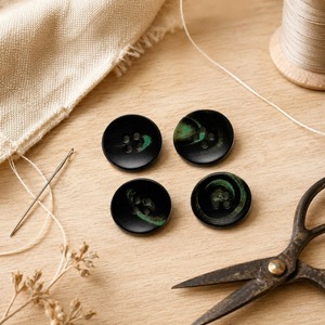 High Quality Custom Buffalo Horn Button Accessories 4 Hole <b>Shirt</b> Suit Jacket Fancy Buffalo Horn Button Coat Buttons - Product Image 6