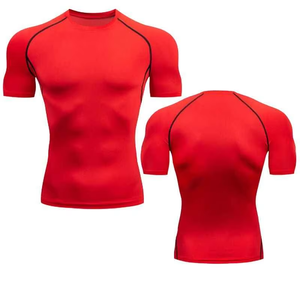 Chemises de compression respirantes en polyester/nylon avec impression numérique de logo personnalisé, surf, plongée, BJJ, MMA, rashguard unisexe sans manches 240g - Product Image 2