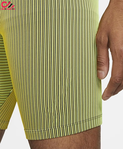 High Quality <b>Men</b> <b>Compression</b> <b>Shorts</b> Spandex/Polyester Elastic Waist Casual Mid Quick Dry Sportwear Customizable Best Selling - Product Image 5