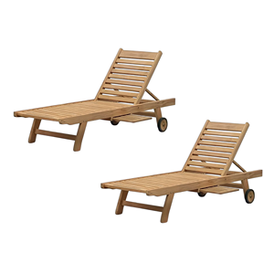 Dernier design de chaise longue pliante en bois massif, écologique et durable, avec coussins, pour la plage, la piscine, les meubles de loisirs, Indonésie, SOLDE - Product Image 3
