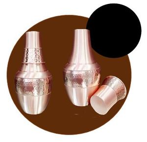 Tulip <b>Copper</b> Pot or Water <b>Bottle</b> Pure <b>Copper</b> <b>Drinking</b> <b>Bottle</b> Traditional Health Storage Vessel for Home Office Gym Use - Product Image 5