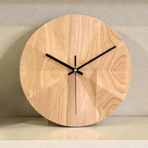 Reloj de Pared Moderno de Madera, Reloj Redondo Minimalista de Madera, Reloj Silencioso para Decoración del Hogar, Reloj de Pared Escandinavo para Sala de Estar - Product Image 5