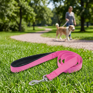 Collares y Correas para Perros Clásicos, Ecológicos, Duraderos y Suaves, Conjunto de Correas de Nailon Cómodas para Pasear Perros con Hebilla de Metal - Product Image 3