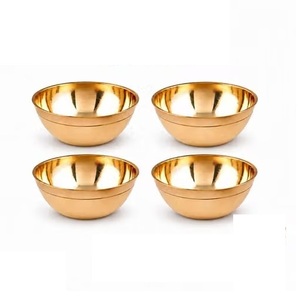 Inch Gold Polished Brass Wedding Decorative Bowl Key Bowl <b>Catch</b> <b>All</b> <b>Tray</b> Small Entryway Table Versatile Home - Product Image 1