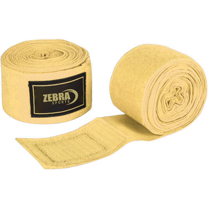 ZEBRA SPORTS ZS-1119 High Quality Eco-Friendly Boxing Hand <b>Wraps</b> Custom Made Print Design Adjustable Cotton Bandages ISO/CE - Product Image 1