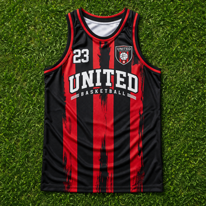 เสื้อบาสเก็ตบอลทีมสั่งทำพิเศษ ไซส์ใหญ่พิเศษ ระบายอากาศได้ดี แห้งเร็ว ผ้าโพลีเอสเตอร์ 100% สกรีนชื่อผู้เล่นตามสั่ง - Product Image 2